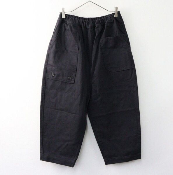 新品未使用 タグ付き tsumugu【ツムグ】オーガニックドリルタンブラーアンクルコットンパンツ
