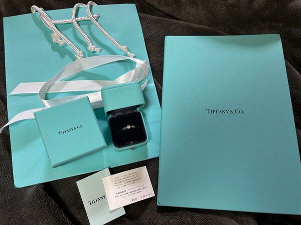 ティファニー ハーモニー 0.31ct 14号 プラチナ950 リング TIFFANY ダイヤモンド 指輪