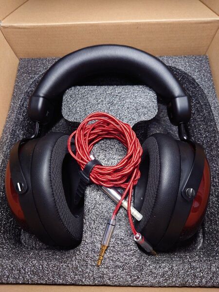【美品】Hifiman He-r9+NiceHCK headAg ヘッドホン 有線
