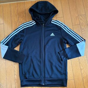 ◆ adidas パーカー 160◆ブラック アディダス