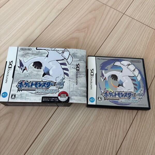 【DS】ポケットモンスター ソウルシルバー 外箱 空ケース 説明書 のみ