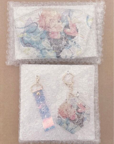 あんスタ 鳴上嵐 9周年 9th フラグメントキーホルダー アクスタ