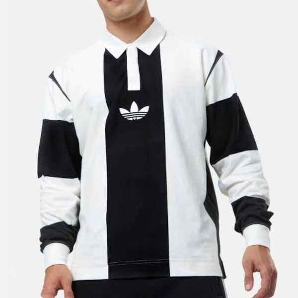 adidas アディダス Hack Rugby Long Sleeve Tee ハック ラグビー 長袖 Tシャツ サイズ2XL