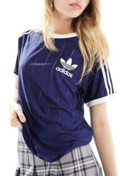◆新品タグ付き◆ adidas ADICOLOR 3S PINSTRIPE T-Shirt アディカラー ピンストライプ Tシャツ