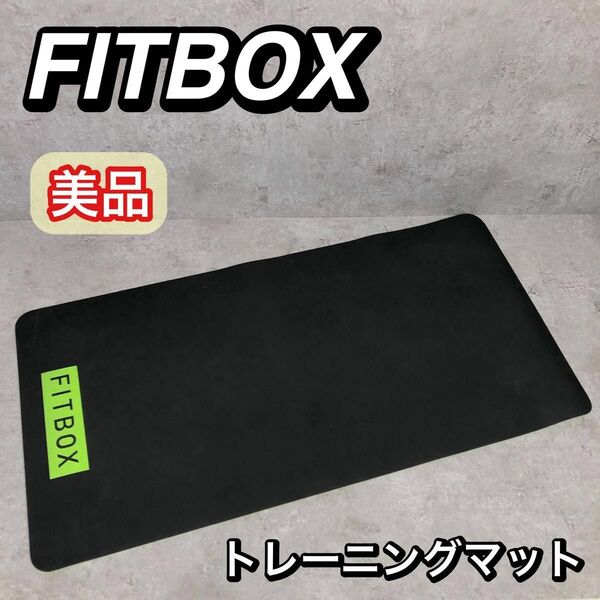 純正 FITBOX フィットネスバイク 専用 マット トレーニングマット ①