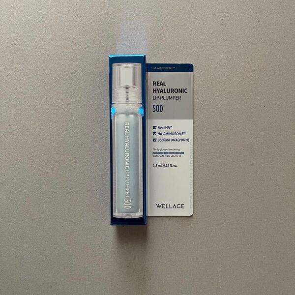 WELLAGE ウェラージュ リアルヒアルロニックリッププランパー 3.8ml 韓国コスメ セラム 美容液 クリーム