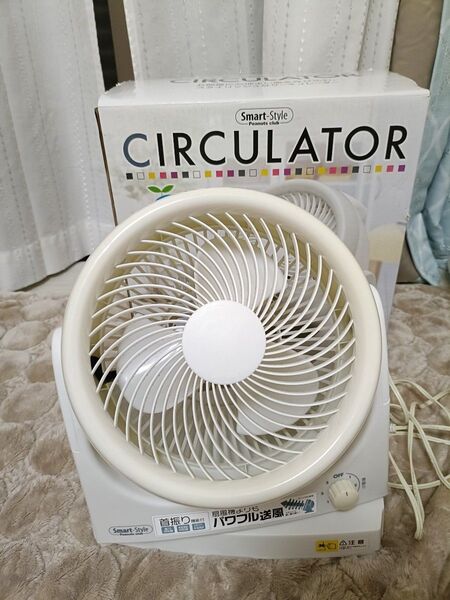 首振りサーキュレータ KC-00007WH 扇風機
