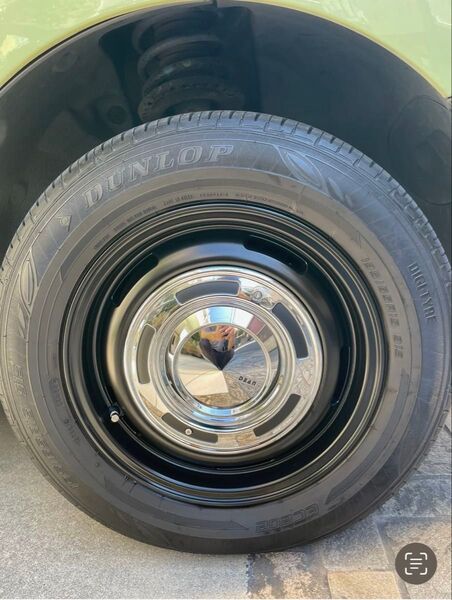カングー2用 クリムソンディーンクロスカントリー アルミホイール+DUNLOP 195/65R15 4本セット