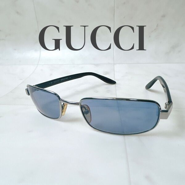 GUCCI グッチ サングラス GG1643 スクエア シルバー グレー カラーレンズ ユニセックス