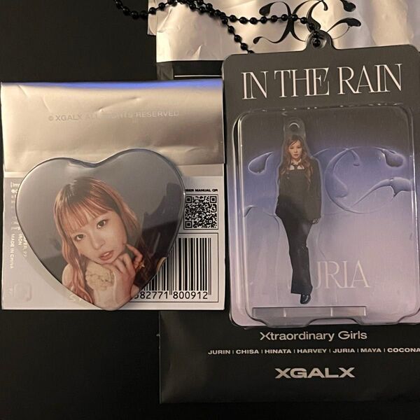 XG IN THE RAIN IS THIS LOVE ブリスターチャーム アクキー アクリルスタンド アクリルチャーム