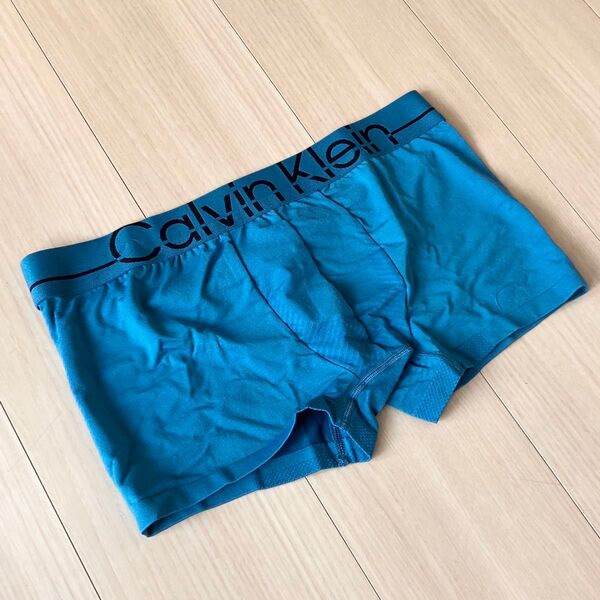 カルバンクライン マイクロファイバー ローライズトランク S ブルー Pro Fit ボクサーパンツ Calvin Klein