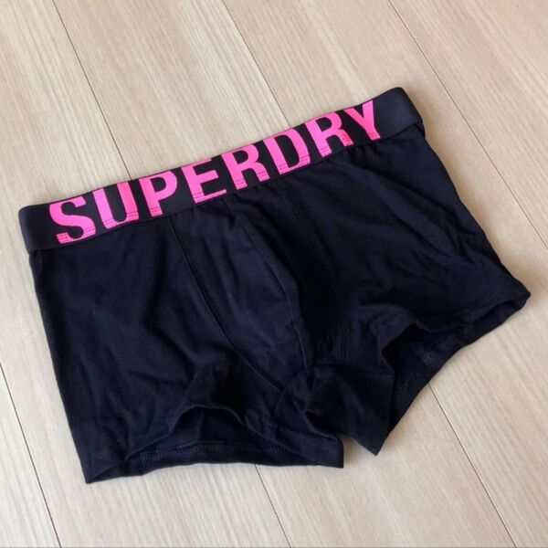 【イギリス発ブランド】SUPERDRY 極度乾燥 ローライズ ストレッチ ボクサーパンツ S ピンク スーパードライ ブリーフ