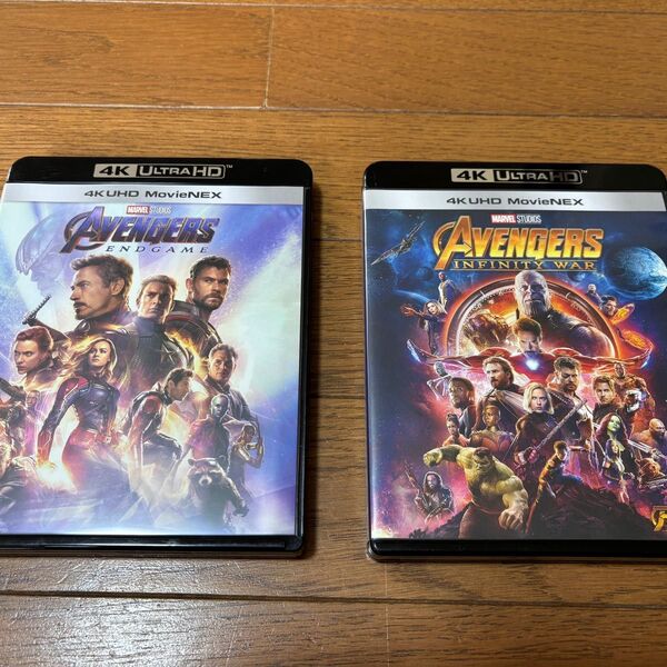 MovieNEX MARVELアベンジャーズインフィニティウォー&エンドゲームUHD