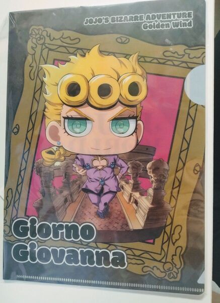 ジョジョの奇妙な冒険 第5部 ジョルノ・ジョバァーナ JOJOWORLD2 A5クリアファイル