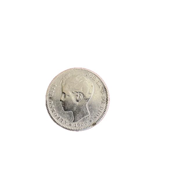 値下げ中 人気のスペイン アルフォンソ13世1ペセタ 銀貨 アンティーク