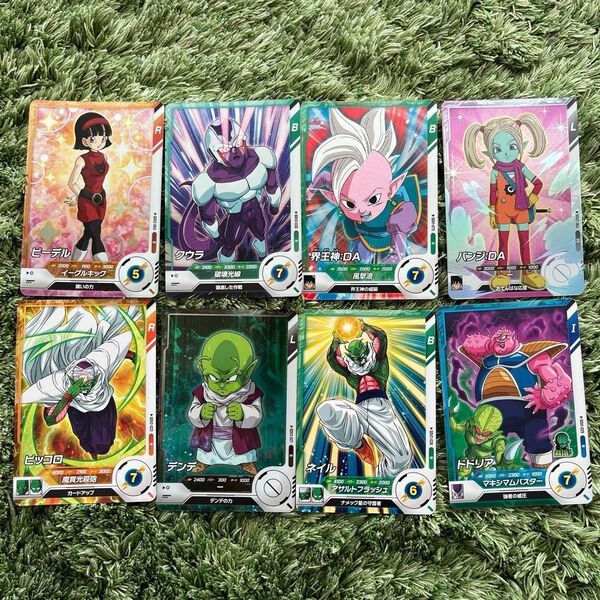 ドラゴンボールスーパーダイバーズ デンデ ビーデル パンジ 界王神 クウラ 環境カード おまけ付き(SR3枚、R7枚、N17枚)