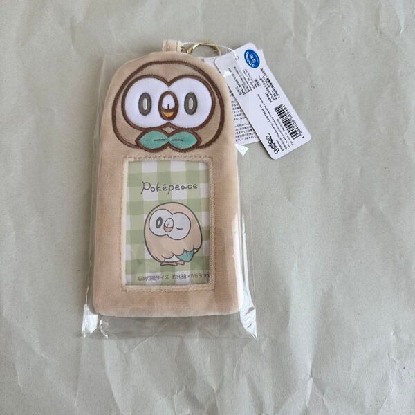 ポケモンセンター ふわふわフォトホルダー モクロー ポケピース