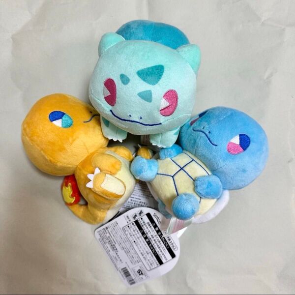 サイコソーダ・リフレッシュ フシギダネ ヒトカゲ ゼニガメ 3体セット