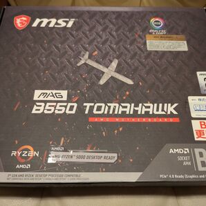 MSI TOMAHAWK B550 マザーボード動作品