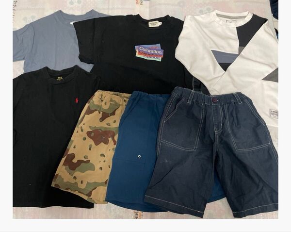 一枚追加しました。男の子まとめ売り130 ikka polo pairmanonstreet