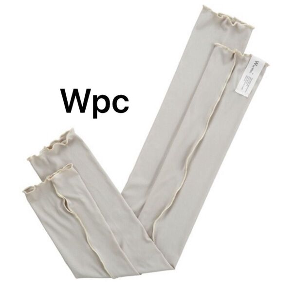 新品未使用 Wpc アームカバー UVカット 日焼け対策 接触冷感