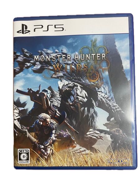 PS5 モンスターハンターワイルズ コード未使用 美品