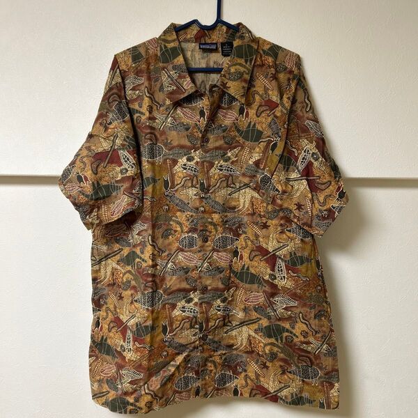 Patagonia アロハシャツ Lサイズ 動物柄