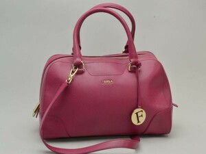 Furla FURLA 2WAY Shoulder Handbag Pink Ladies F-B6203 Fu, Furla, Shoulder
