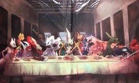 ポケモン 最後の晩餐 プレイマット