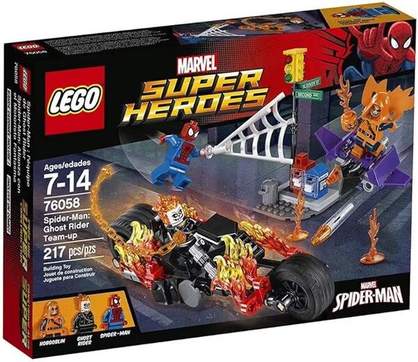 レゴ スーパー・ヒーローズ スパイダーマン:ゴーストライダーとの団結 76058 MARVEL マーベル