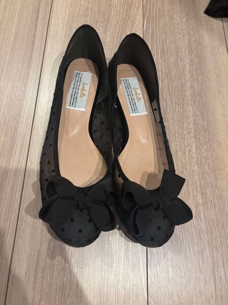ファルファーレ ぺたんこ バレエシューズ