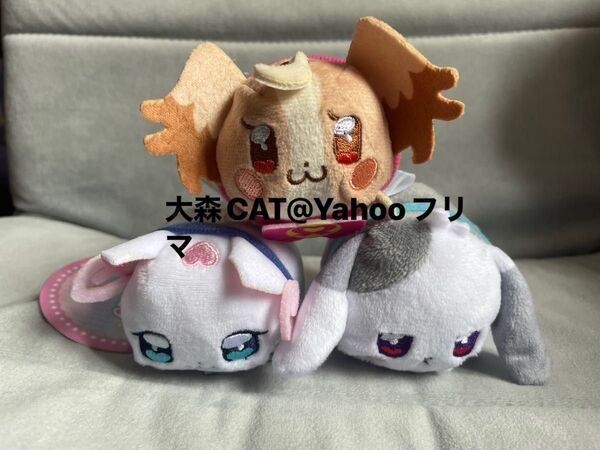 わんだふるぷりきゅあ! わんぷり 犬飼コムギ だいふく 猫屋敷 ユキ プリティストア限定 おてだま ぬいぐるみ マスコット