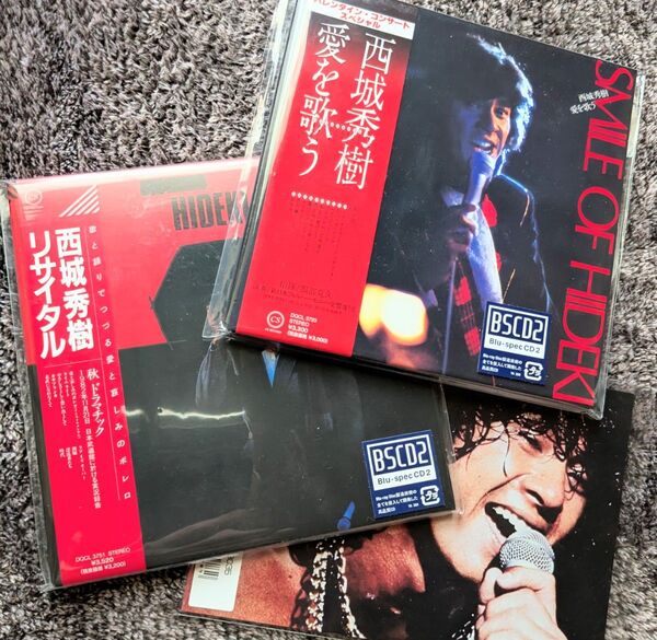 西城秀樹 CD2枚 【 リサイタル】【 愛を歌う】Blu−specCD2