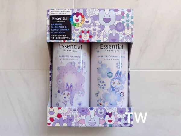 【値下げ不可】エッセンシャル プレミアム うるおいバリア シャンプー コンディショナー セット グロウ&モイスト 数量限定