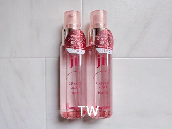 【値下げ不可】jenny house ジェニーハウス クリスタル シルキー ヘアオイル 100ml 2個