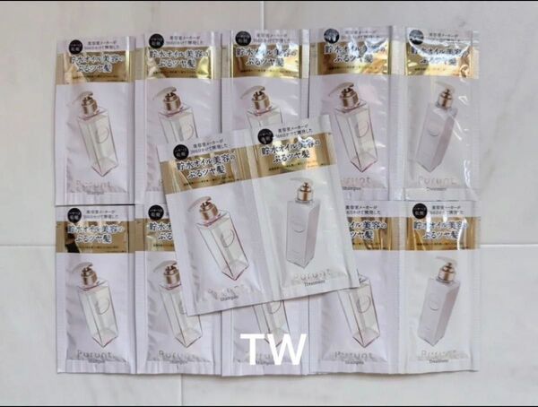 【値下げ不可】Purunt. プルント モイストリッチ 美容液 シャンプー トリートメント 1DAYトライアル 各10ml 9包