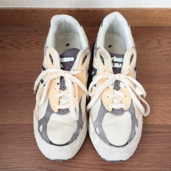 ニューバランス New Balance アメリカ製 990 M990AD3 28.5㎝ スニーカー ベージュ系 U.S.A