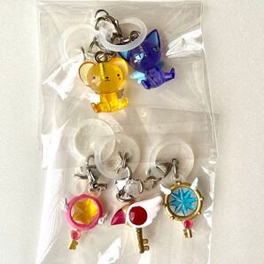 ガチャ カードキャプターさくら ミニチュアフィギュア めじるしアクセサリーチャーム 全5種セットまとめ売り フルコンプリート