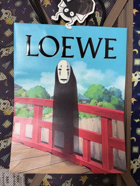 LOEWE ロエベ 千と千尋の神隠し ショッパー カオナシ ススワタリ付き