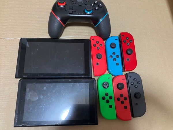 任天堂Switch本体ジャンクJoy-Con、プロコンジャンク Nintendo Switch ジョイコン プロコン
