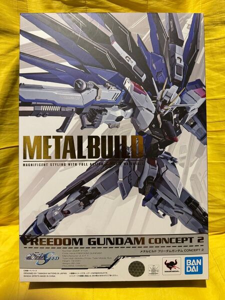 METAL BUILD フリーダムガンダム CONCEPT2 コンセプト2 機動戦士ガンダムSEED メタルビルド