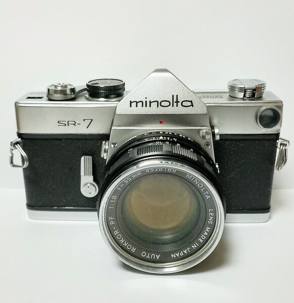MINOLTA SR-7 一眼レフフィルムカメラ+レンズ AUTO ROKKOR