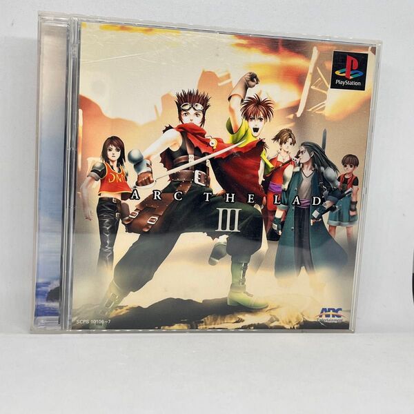 PSソフト アークザラッドIII 説明書なし 美品 アークザラッド3 プレイステーション