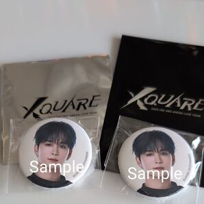 INI XQUARE 後藤尊 ミニ缶バッジ 2個セット