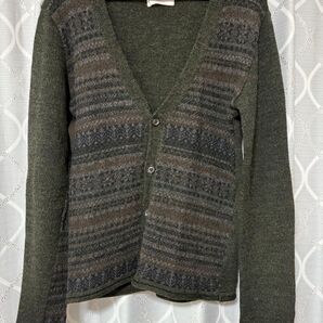 TAKEO KIKUCHI タケオキクチ カーディガン グリーン系 メンズ 古着