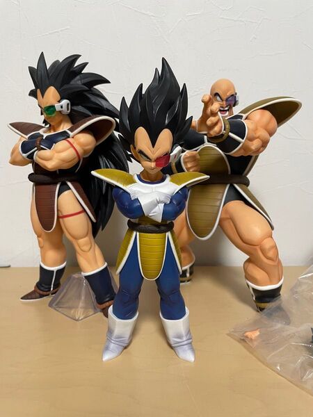 一番くじ ドラゴンボール ベジータ ナッパ ラディッツ フィギュア3体セット