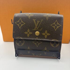 ルイヴィトン モノグラム Wホック財布 二つ折り財布 LOUIS VUITTON