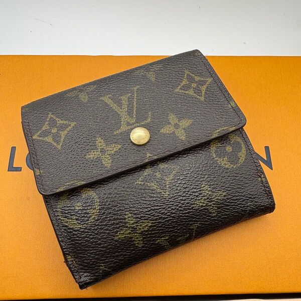 ルイヴィトン モノグラム Wホック財布 二つ折り財布 LOUIS VUITTON