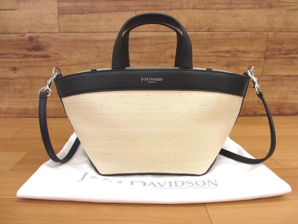 美品 J&M Davidson 23SS VOYAGE TOTE S ヴォヤージュ トート S 2way ショルダーバッグ