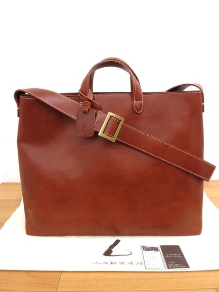 美品 ツチヤカバン 土屋鞄 ディアリオ 2way トートバッグ
